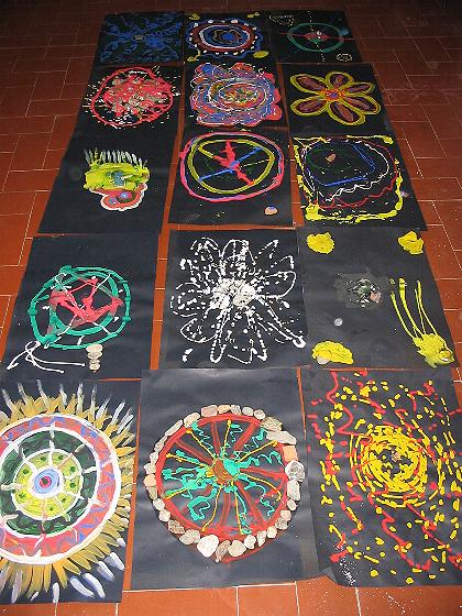 I mandala multicolore