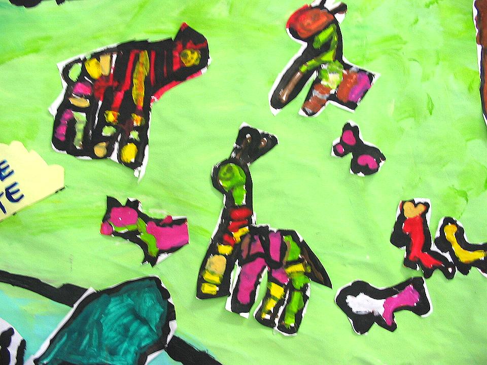 le mucche disegnate