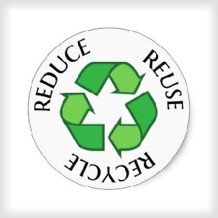 Reduce Reuse Recycle, yes we can!