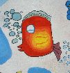 Particolare del murale
