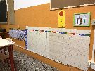 Il tabellone delle assenze e delle presenze: per stabilire chi  a scuola ed i compiti della giornata (chi fa che cosa!)