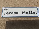 A Teresa Mattei è stata intitolata una via 